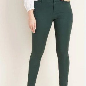 Old Navy Green Mid-rise Pixie Pants, 14 Petite, NWT